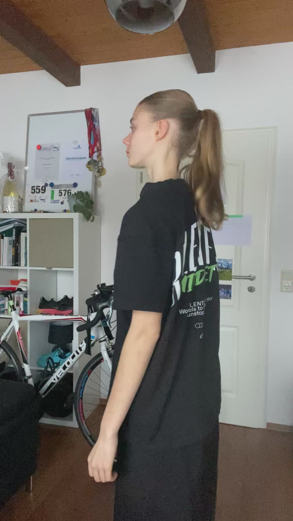 Oversize T-Shirt Relentless Mindset